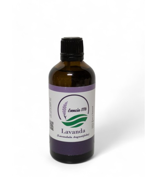 FRASCO DE 100 ml CON GOTERO DE LAVANDA